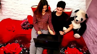 We observed a romantic video on netflix and we fell in enjoy having romp in your bed