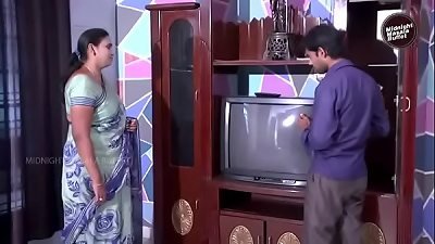 Desi Aunty Romance with string talented