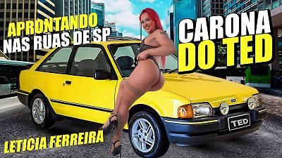 Leticia Ferreira on the ride from Ted # 56 off the hook edition with the polly dance queen - Lidy Silva