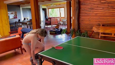 Christmas Special!! undressing bare Ping Pong With cousin